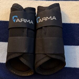 Shires Equestrian Products ARMA Air Motion Brushing Horse Boots, Black, Cob